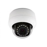 Kamera kopułkowa Illustra Pro 2MP, obiektyw zmiennoogniskowy 3-9mm, zewnętrzna, WDR, TDN, wandaloodporna, przezroczysta bańka, biała obudowa, z/IR [Przyciemniana bańka dostępna jako opcja, patrz numer katalogowy SP0404-1076-02] 