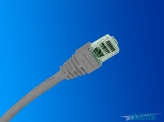 Kabel krosowy U/UTP kat.6, RJ45, LSZH biały 7.5m  - PN 1-1711091-4