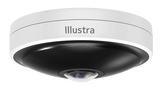 Illustra Pro Gen4 12 MP Fisheye, do użytku wewnątrz/na zewnątrz, wandaloodporna, TDN, z IR, TWDR