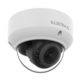 Illustra Flex Gen4 5 MP minikamera kopułkowa, z napędem 2,7–13,5 mm, AI, TDN z IR, TWDR, EIS, IP66/67, IK10, przezroczysta kopułka
