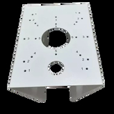 Illustra Flex Gen3 Multisensor – uchwyt do montażu na słupie.