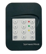 Wielofunkcyjny czytnik Flex Software House z klawiaturą. (Czarny)
Bezdotykowa karta inteligentna i czytnik zbliżeniowy; odczytuje karty zbliżeniowe 125 KHz, numer seryjny 13,56 MHz i sektory MIFARE; pojedynczy układ dla N. America; Dane wyjściowe Wiegand 