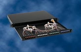 Panel krosowy MT-RJ 24 port niezaładowany, 1U (4x6 modułów gniazd lub pigtaili MT-RJ) 