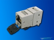 Moduł gniazda RJ45 STP SL XGA Premium kat.6A ISO AWC T568A/B